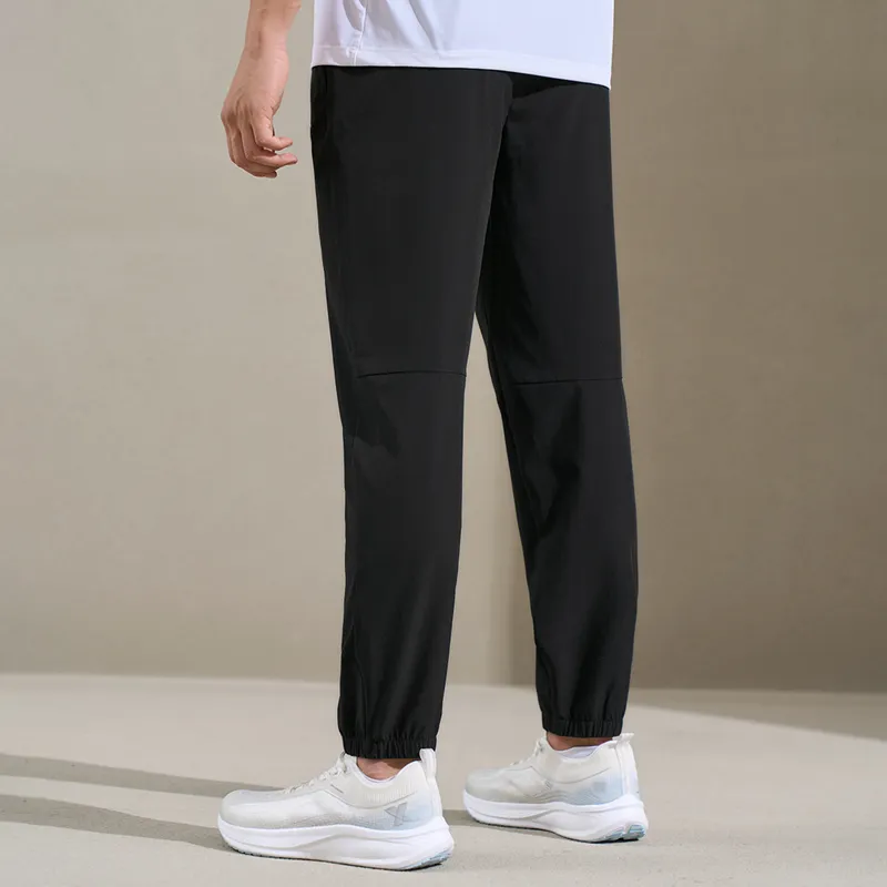 XTEP Training Pants Sports Pants Men's Jet Black-7