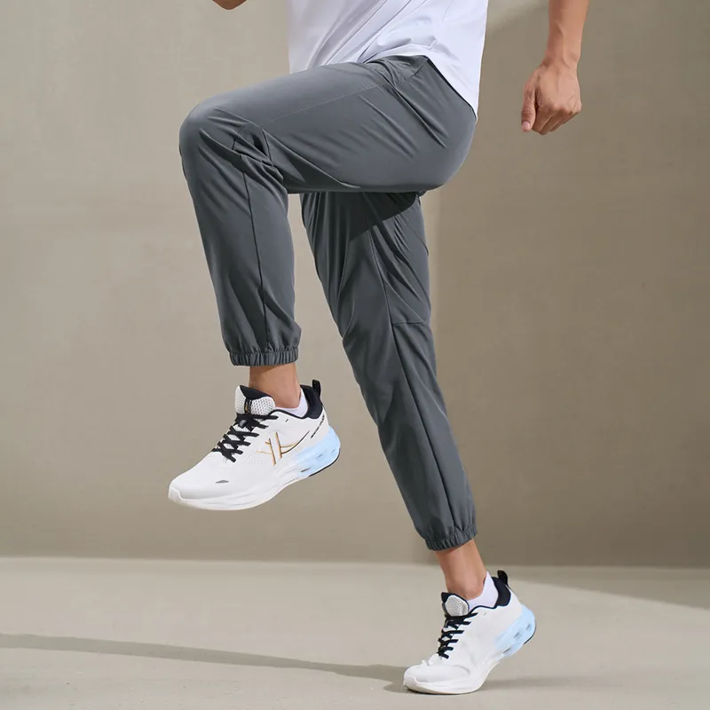 XTEP Training Pants Sports Pants Men's Pearl Gray-2