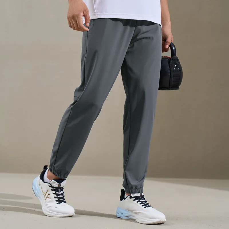 XTEP Training Pants Sports Pants Men's Pearl Gray-4