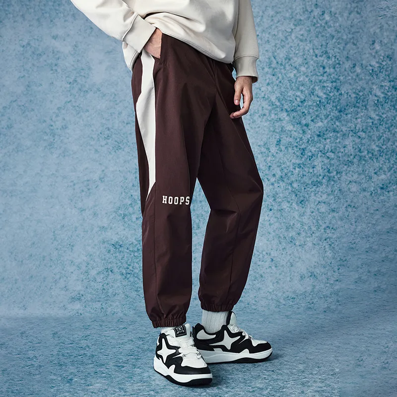 XTEP Sports Life Collection Casual Pants Men's Light Beige Umber-3