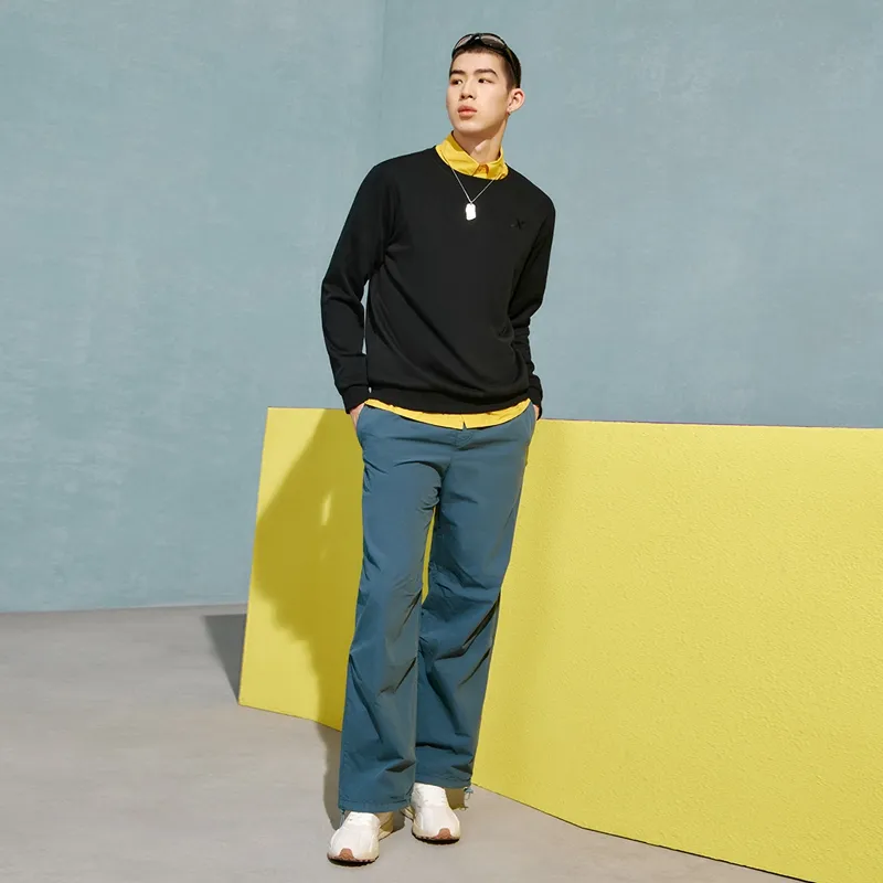 XTEP Variety Training Collection Sweatshirt Men's Black-7