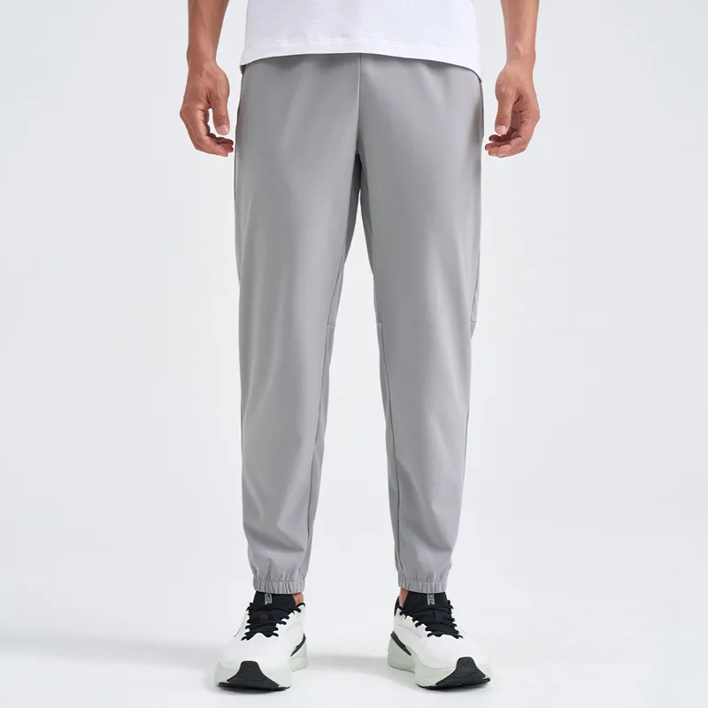 XTEP Casual Pants Men's Mud Clay Gray-5