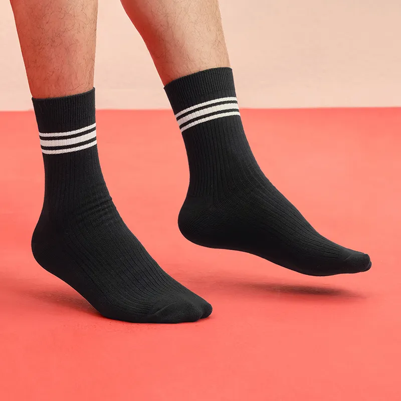 XTEP Knee High Socks Men's 2 Pack-7