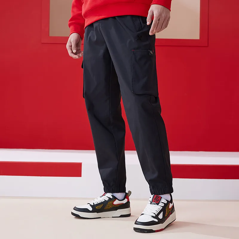 XTEP x ZHONGGUOYOUZHENG LIANMINGKUAN Casual Pants Men's-4