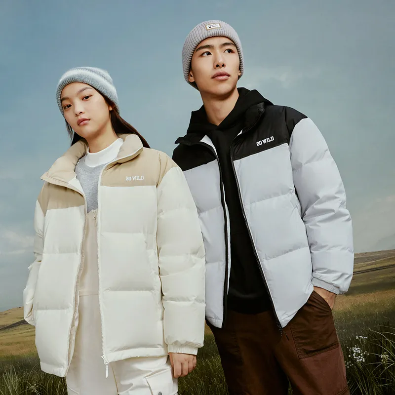 XTEP Duck Down Couple Down Jacket Unisex-12