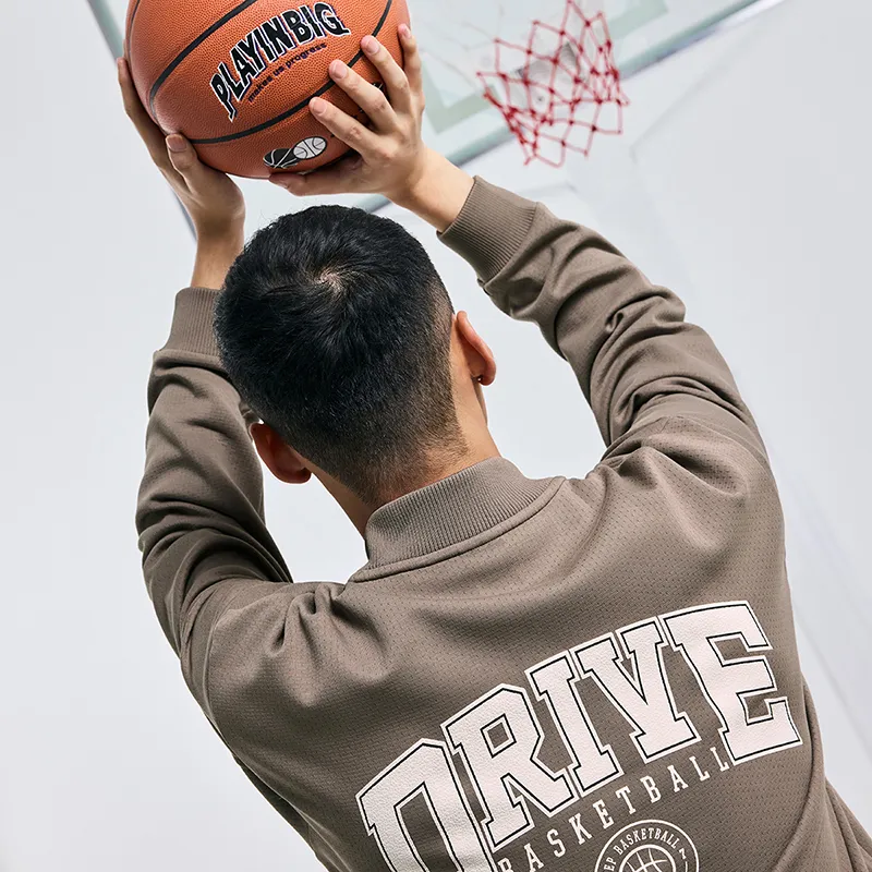XTEP Baseball Jacket Men Thunderstorm Gray-3