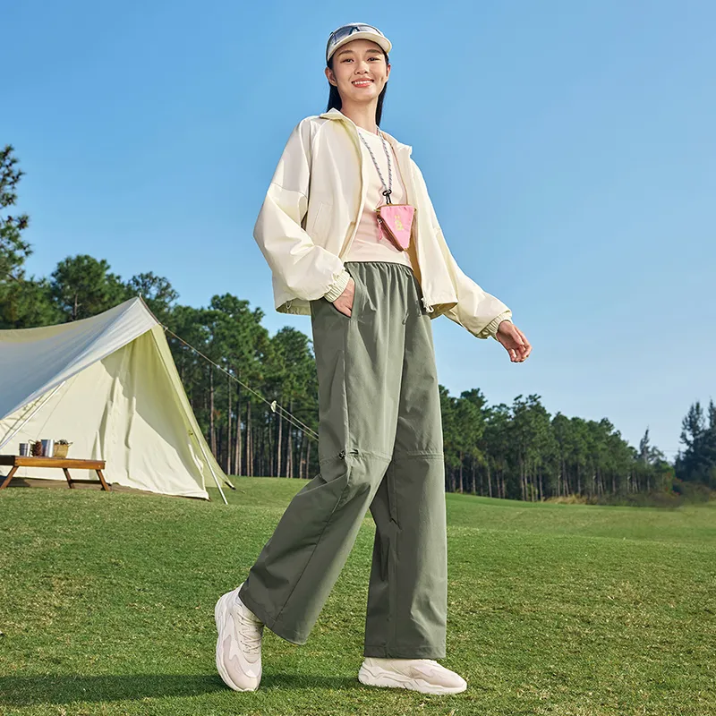 XTEP Casual Pants Women's Rural Green-6