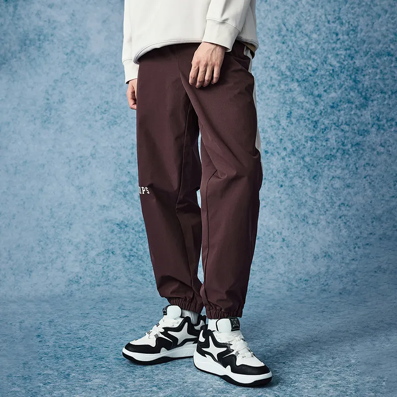 XTEP Sports Life Collection Casual Pants Men's Light Beige Umber-2