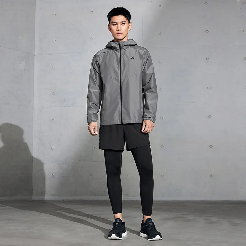 XTEP Jacket Men's Reserved Gray-4