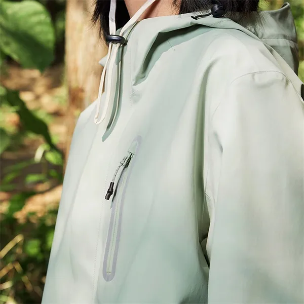 XTEP Wing Water-Resistant Windproof Windbreaker Jacket Unisex Labyrinth Green-3