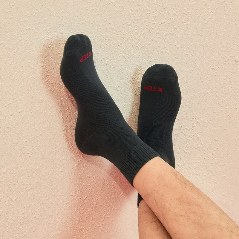 XTEP Knee High Socks Men's 2 Pack-5