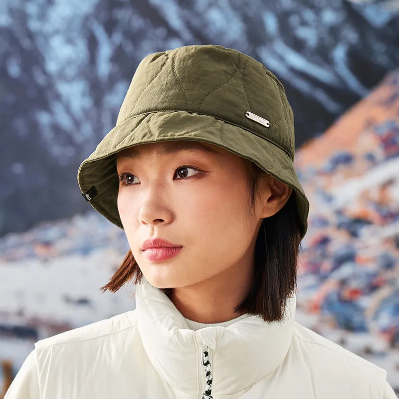 XTEP Polyamide Bucket Hats Unisex Army Green-3