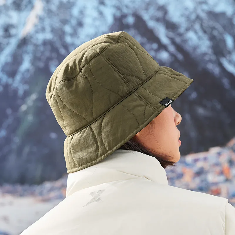 XTEP Polyamide Bucket Hats Unisex Army Green-5