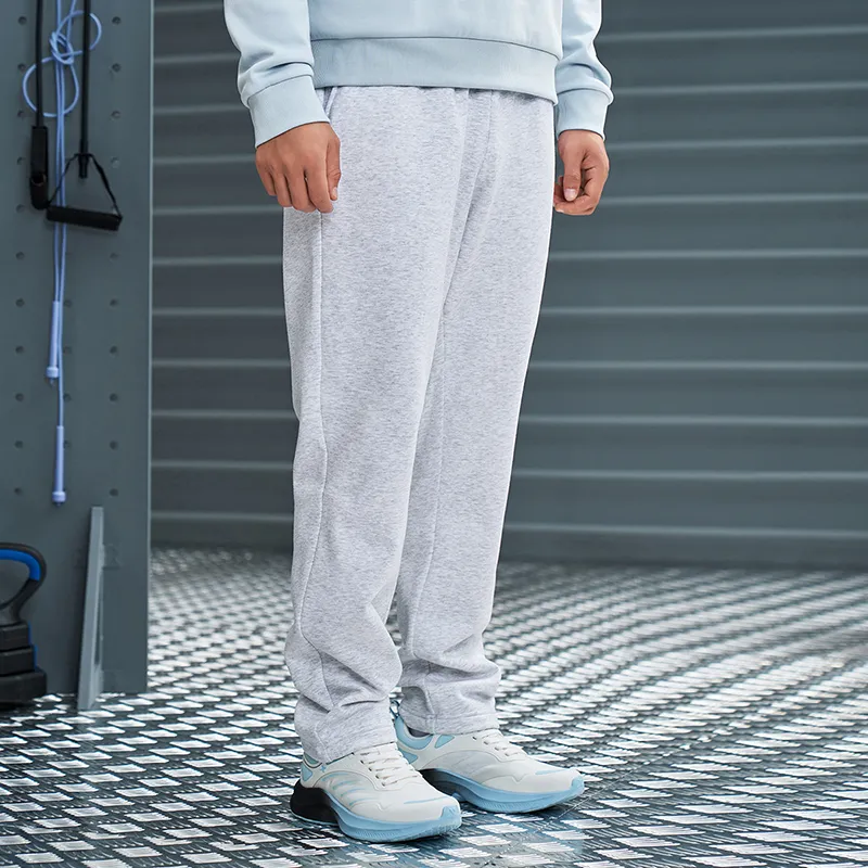 XTEP Variety Training Collection Casual Pants Men's Light Heather Gray-3