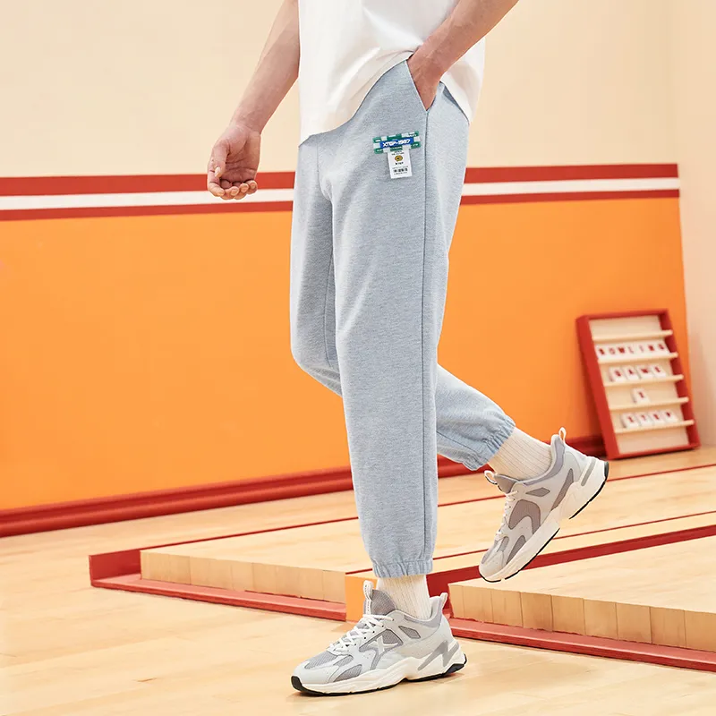XTEP Vitality Series Knitted Sports Pants Men's-11