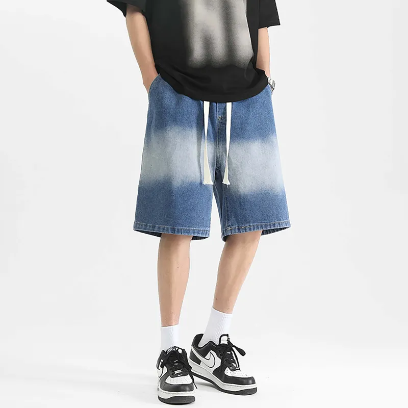 MKIEZER Denim Shorts Unisex-2
