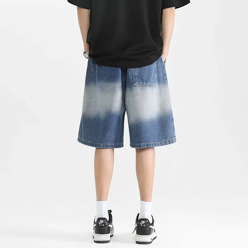 MKIEZER Denim Shorts Unisex-1