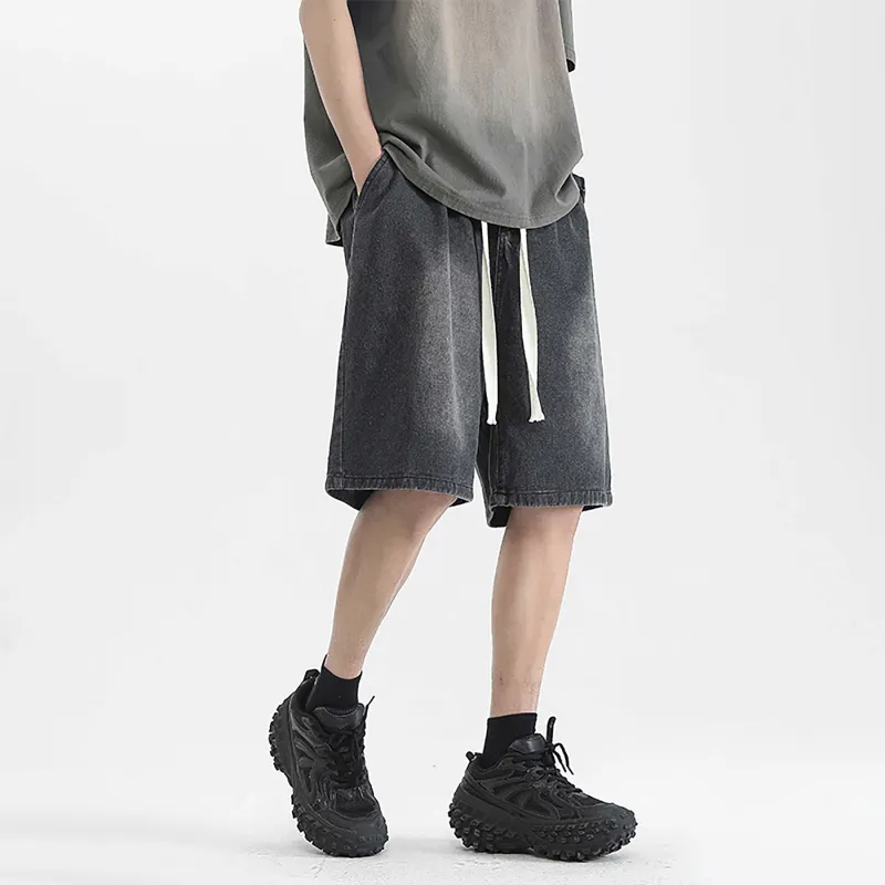 MKIEZER Denim Shorts Unisex-10