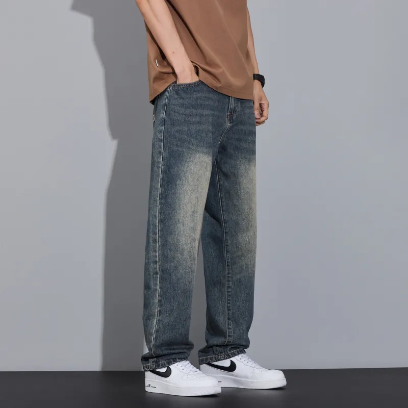 EPTISON Jeans Unisex Vintage Blue-3