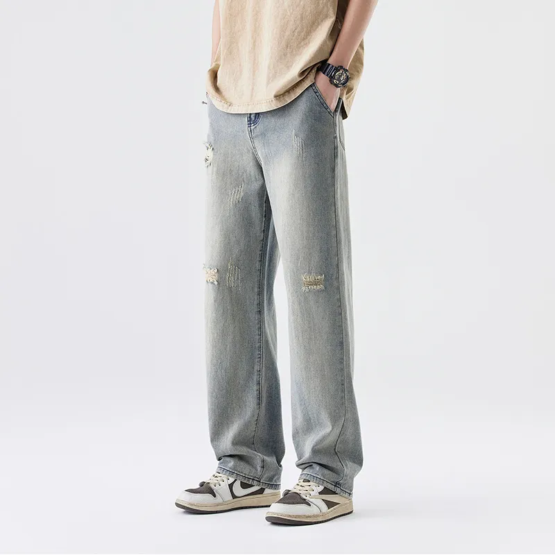 EPTISON Jeans Men Yellow Mud-4