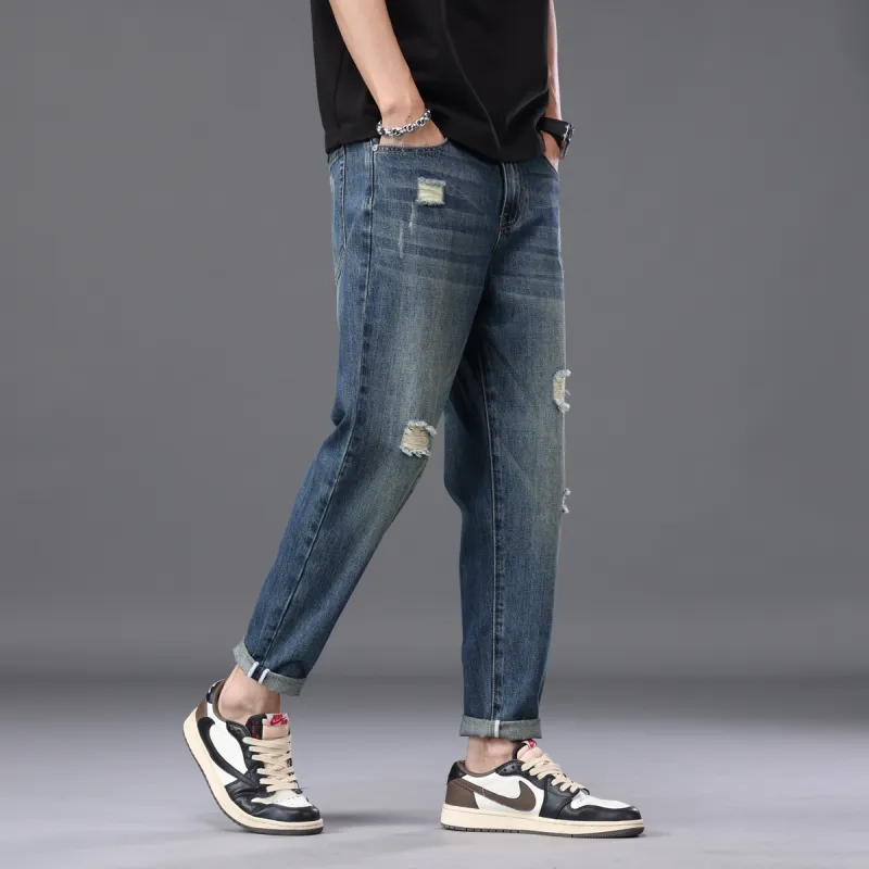 EPTISON Jeans Unisex Vintage Blue-3
