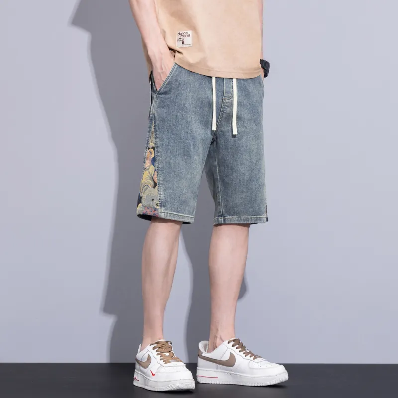 EPTISON Denim Shorts Unisex-5
