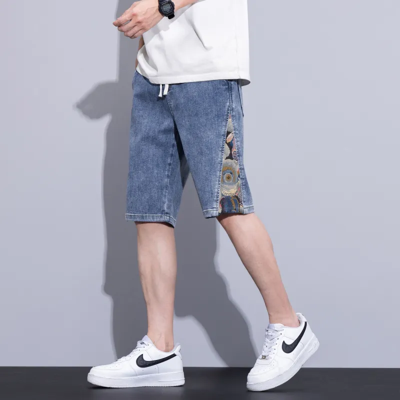 EPTISON Denim Shorts Unisex-14