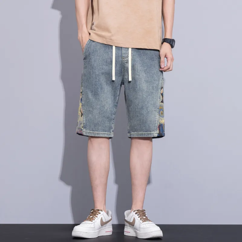 EPTISON Denim Shorts Unisex-3