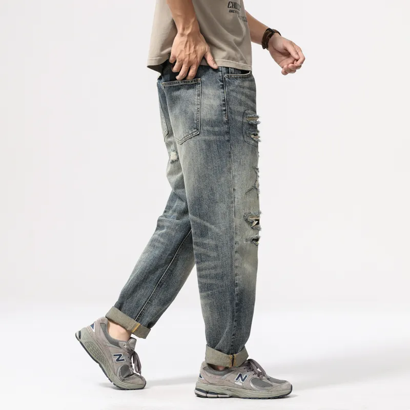 EPTISON Jeans Men Blue-4