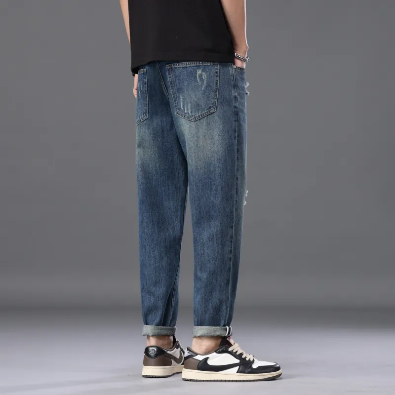 EPTISON Jeans Unisex Vintage Blue-7