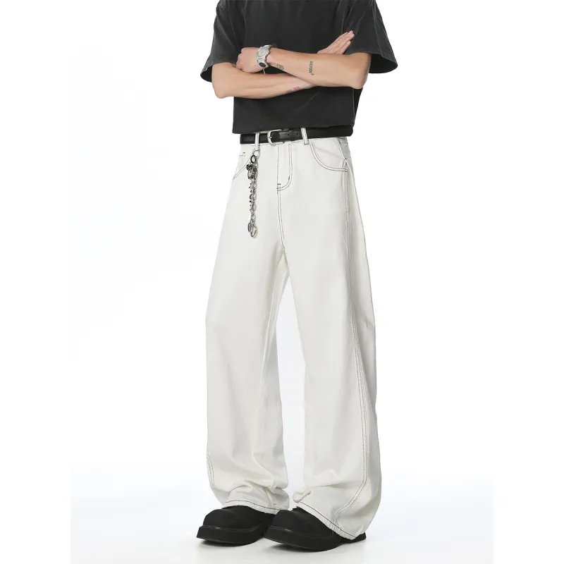 EPTISON Jeans Unisex White-7