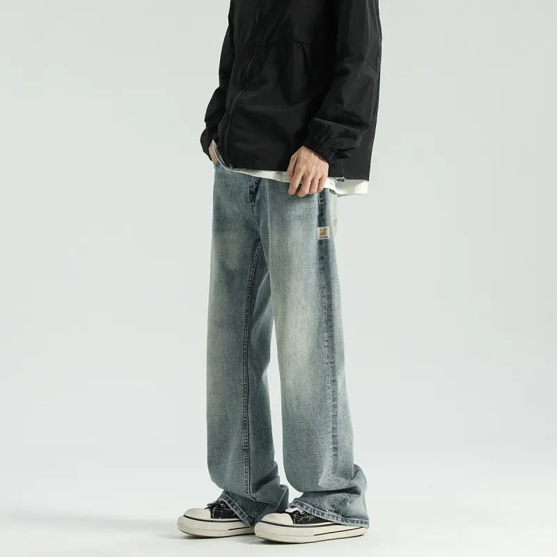 EPTISON Jeans Unisex Vintage Blue-5