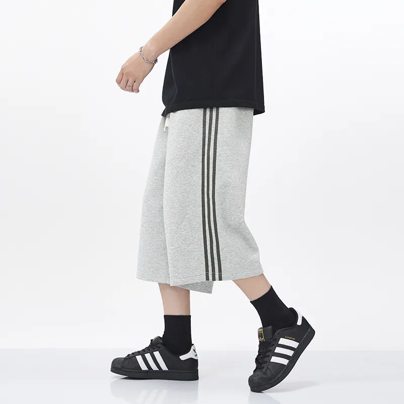 EPTISON Casual Shorts Unisex Heather Gray-4
