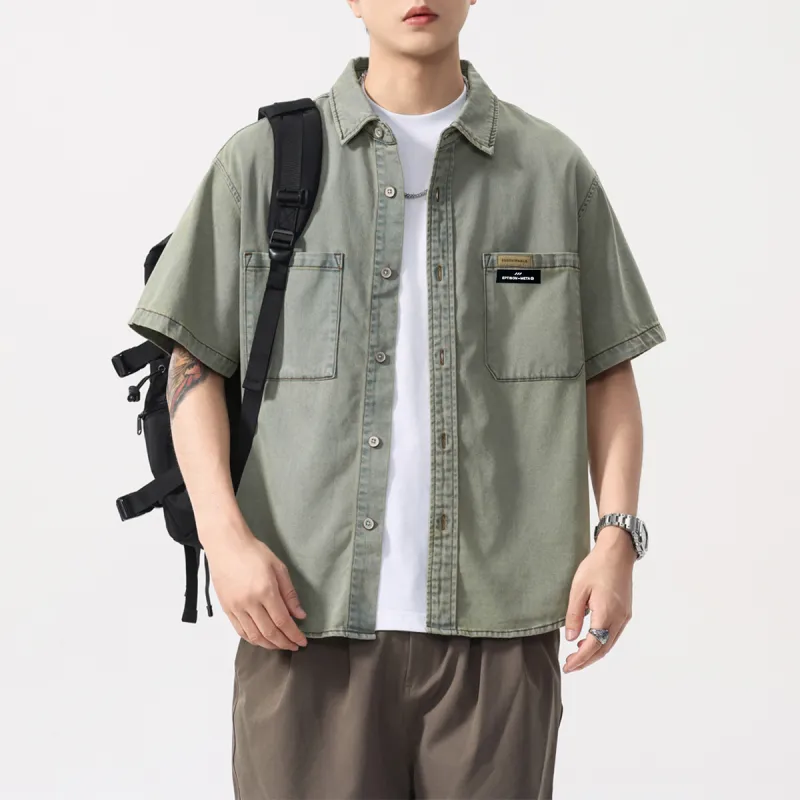 EPTISON Shirts Unisex Blue-5