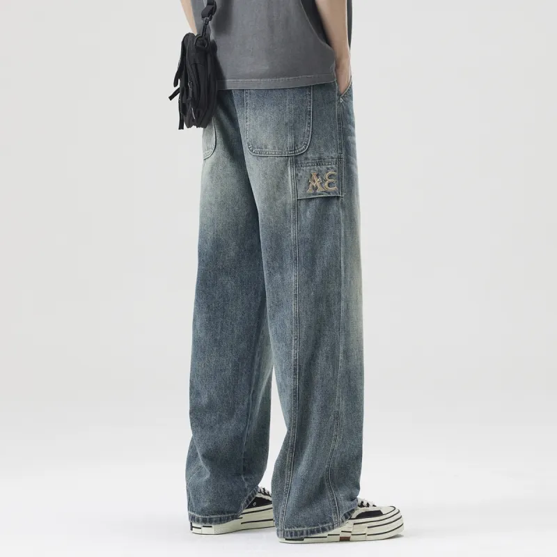 EPTISON Jeans Unisex Blue Regular-5