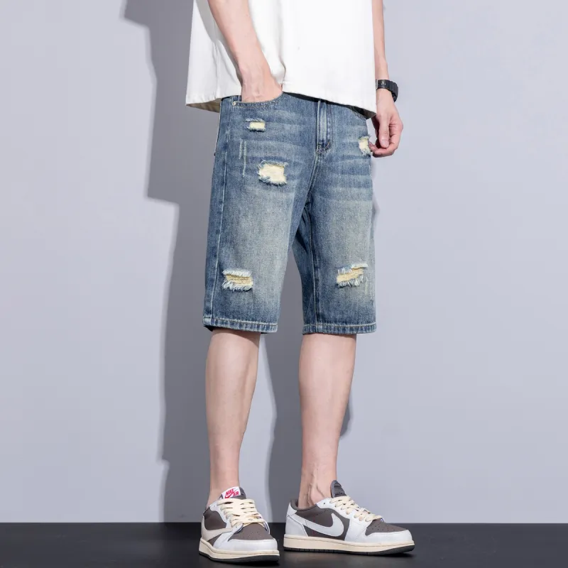 EPTISON Denim Shorts Unisex-4