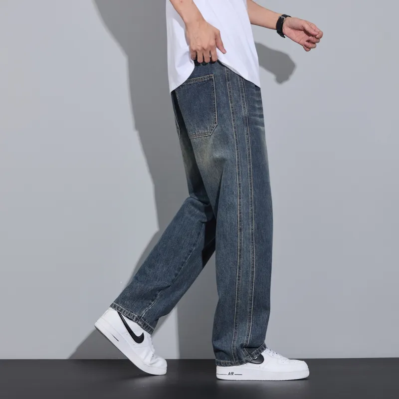EPTISON Jeans Unisex Vintage Blue-4
