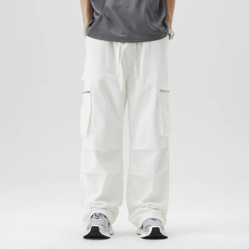 EPTISON Cargo Pants Unisex White-1