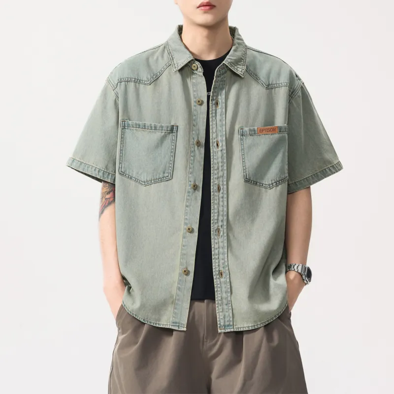 EPTISON Shirts Unisex Blue-2