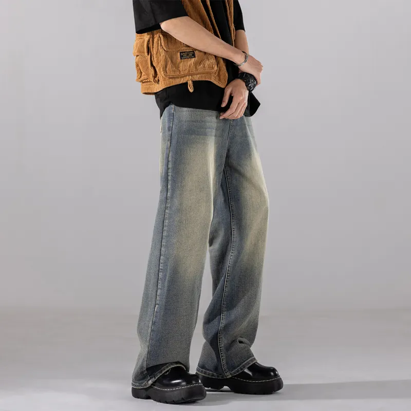 EPTISON Jeans Unisex Vintage Blue-4