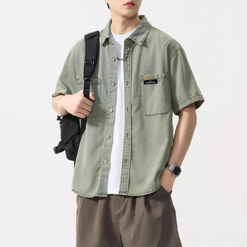 EPTISON Shirts Unisex Blue-6