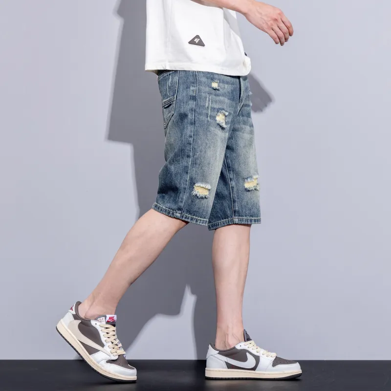 EPTISON Denim Shorts Unisex-3