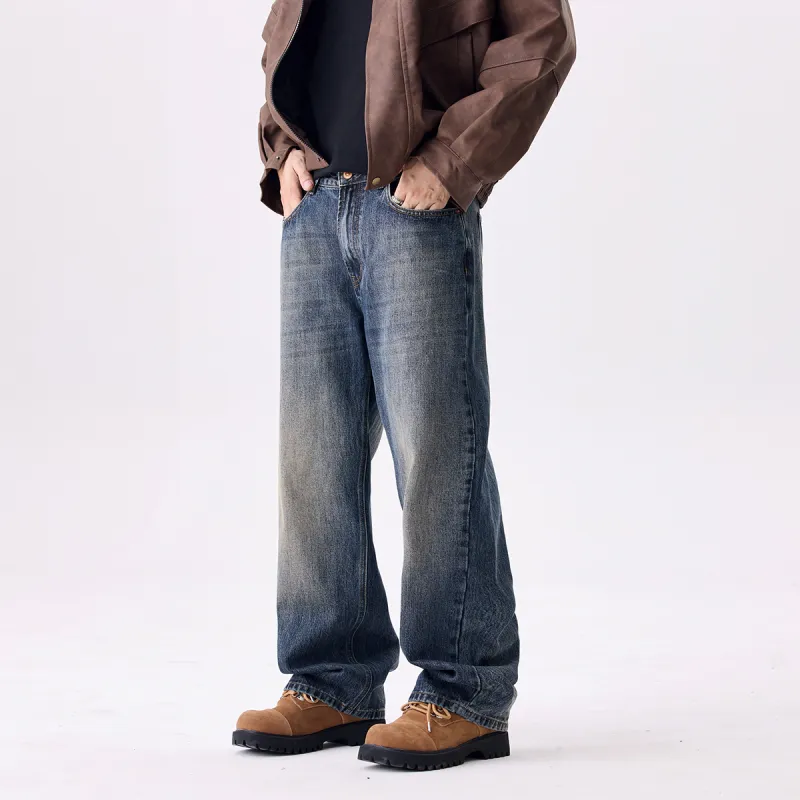 EPTISON Jeans Unisex Blue Purple-5