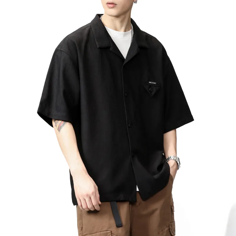 EPTISON Shirts Unisex Black-4