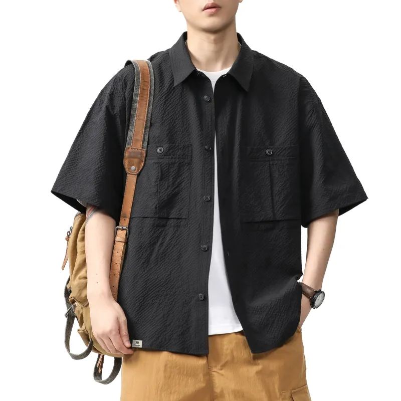 EPTISON Shirts Unisex Black-6