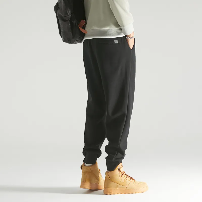 EPTISON Knitted Sports Pants Unisex Black-4