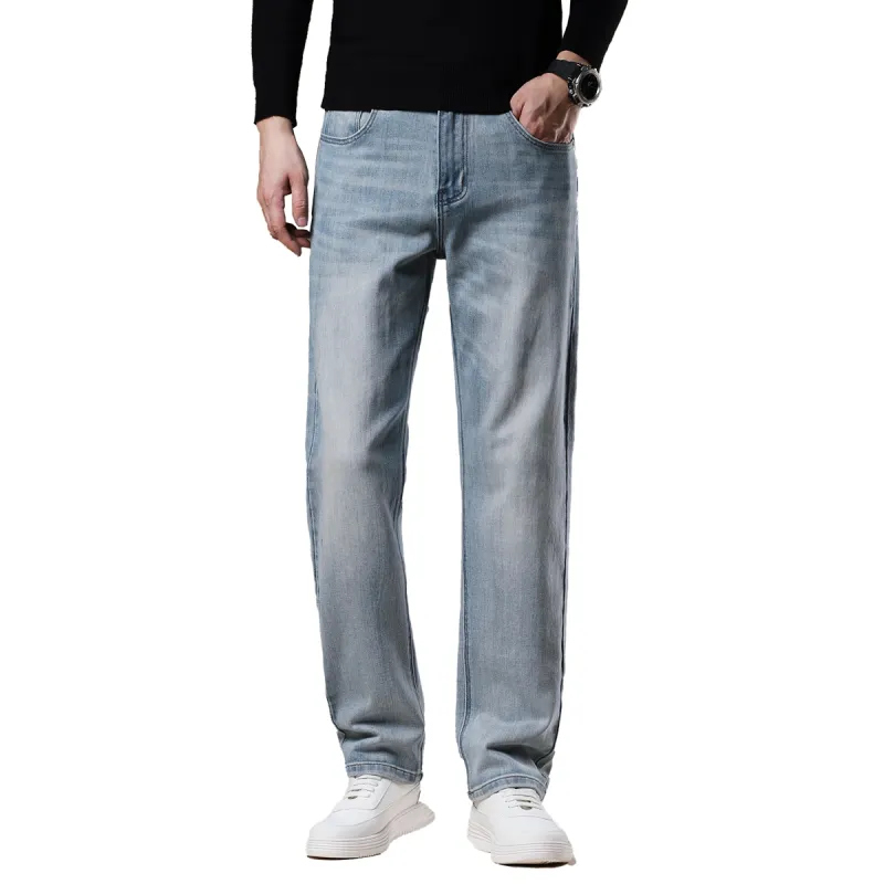 EPTISON Jeans Men's Vintage Blue-5