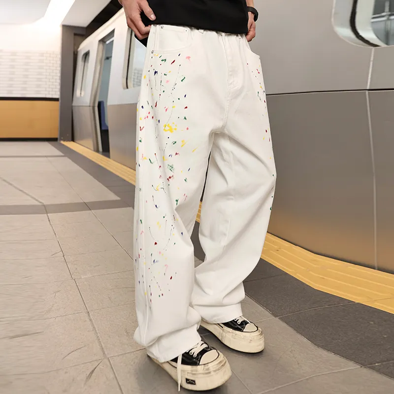 EPTISON Jeans Unisex White-6