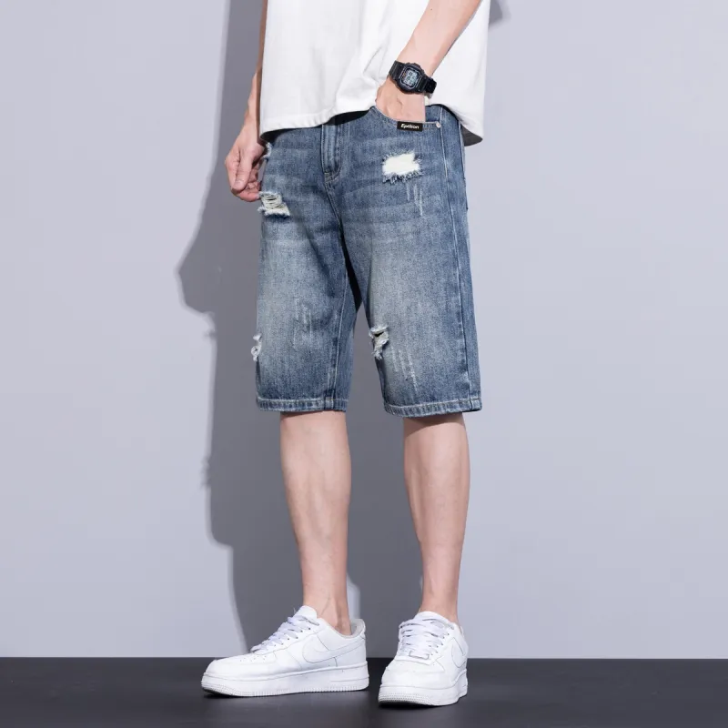 EPTISON Denim Shorts Unisex-13
