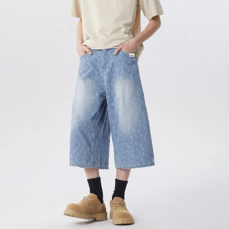 EPTISON Denim Shorts Unisex-8